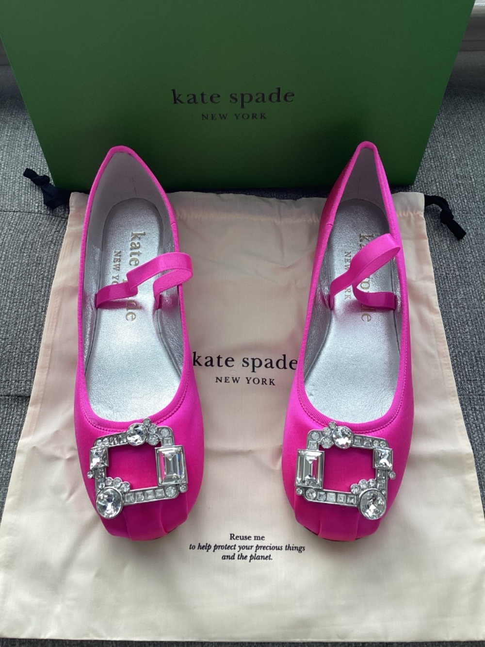kate spade new york Women's Renata Mary Jane Ballet Flats, size 10 - Picture 10 of 10
